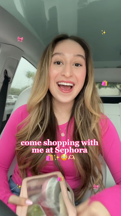 SHOPPING for my 10 YEAR old cousin at SEPHORA😳🛍️🎀✨🫶🏻