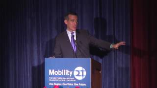 2016 Mobility 21 Summit Luncheon Session – Mayor Eric Garcetti