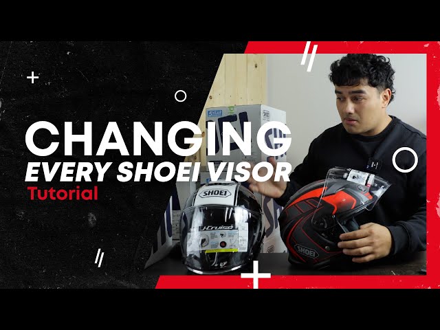 remove visor shoei neotec 2 How to Change Every Shoei Visor | Tutorial