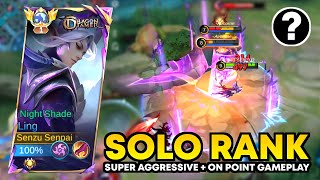 LING SOLO RANK ROTATION FOR GET WINSTREAK ( auto fasthand ) Top Global Ling Gameplay Mobile Legends