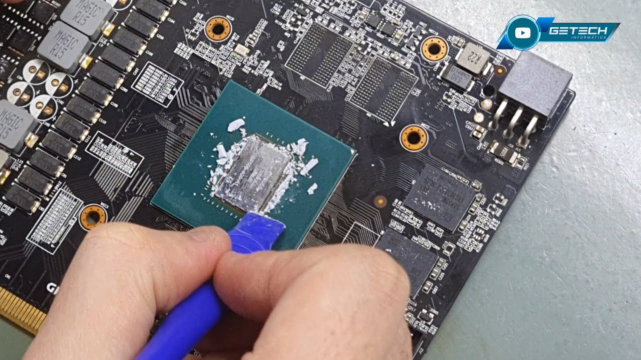 Gigabyte GTX1060 com baixo desempenho, pasta térmica e thermalpad já era?
