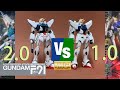MG Gundam F91 Ver 2.0 compare with 1.0