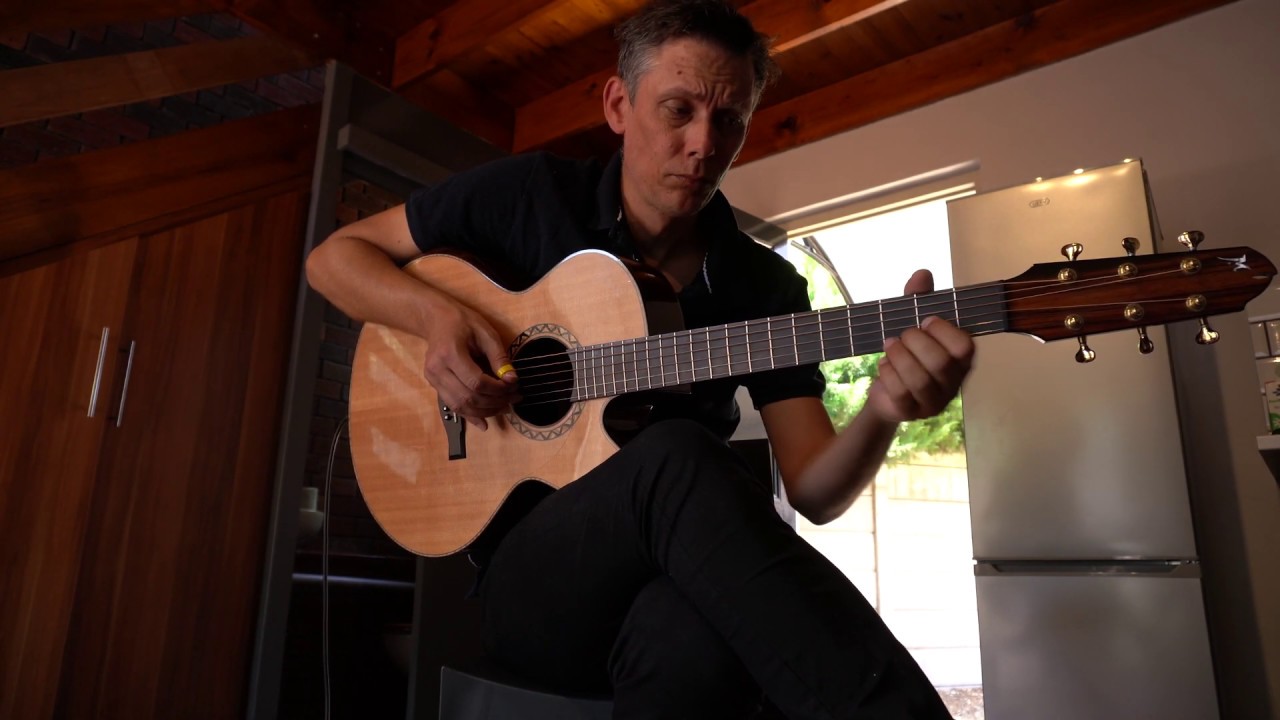 How Great thou art ( Tutorial to follow) - Fingerstyle guitar in 4k