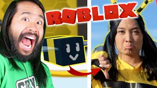 MY FIRST GAMING VIDEO! Roblox Bee Swarm Simulator But Loser Must Dance Like a Bee with Honey Shoes