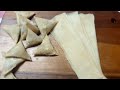 How To Make Extremely Thin Samosa Pastry Patti Strips Pur