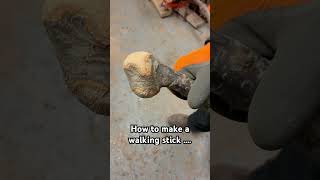 #handmade #ireland #walkingstick - how to make a walking stick