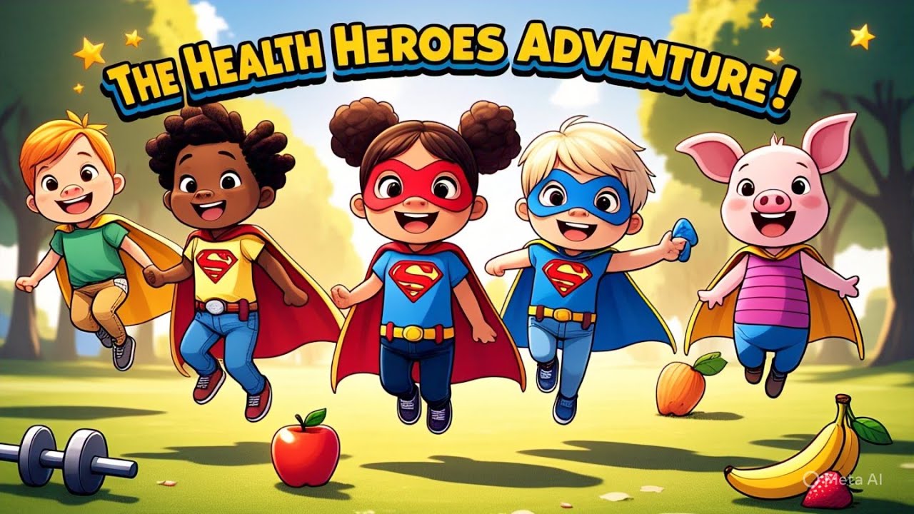 The Health Heroes Adventure! | Fun Songs & Healthy Habits for Kids 