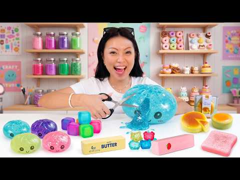 BREAKING THE WORLD'S LARGEST GLITTER DUMPLING SQUISHY COMPILATION 🤯😱