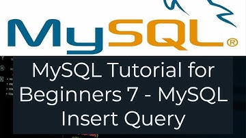 MySQL Tutorial for Beginners 7 - How to Insert Data into a MySQL table