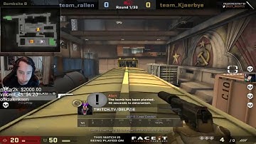 CS:GO - GeT_RiGhT playing FPL on Train