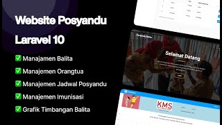Website Posyandu Laravel 10 Gratis