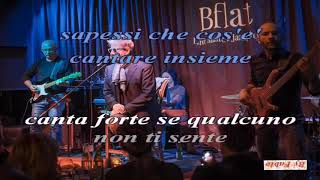 Fabio Concato Canto (Vers Live) Karaoke