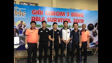 FINAL Billiards  Able Survival NGÔ ĐÌNH NẠI - NGUYỄN  DUY TRUNG - PHƯƠNG LINH - ĐÌNH QUỐC