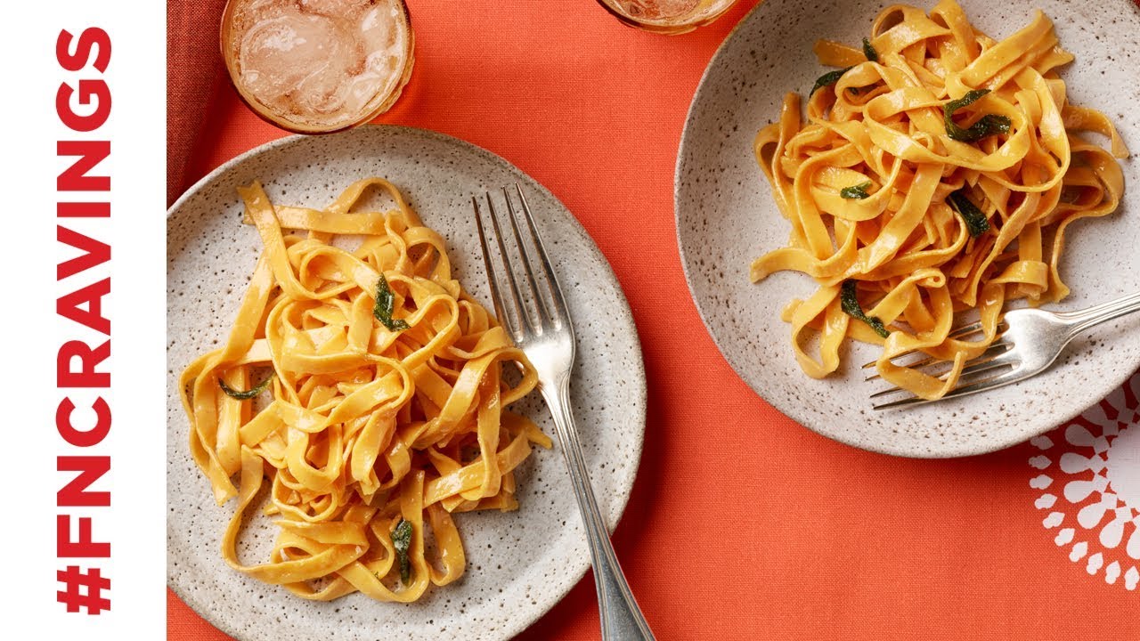 Pumpkin Pasta with Sage Butter | Food Network