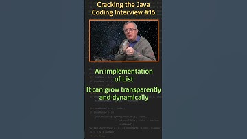 What is an ArrayList? - Cracking the Java Coding Interview