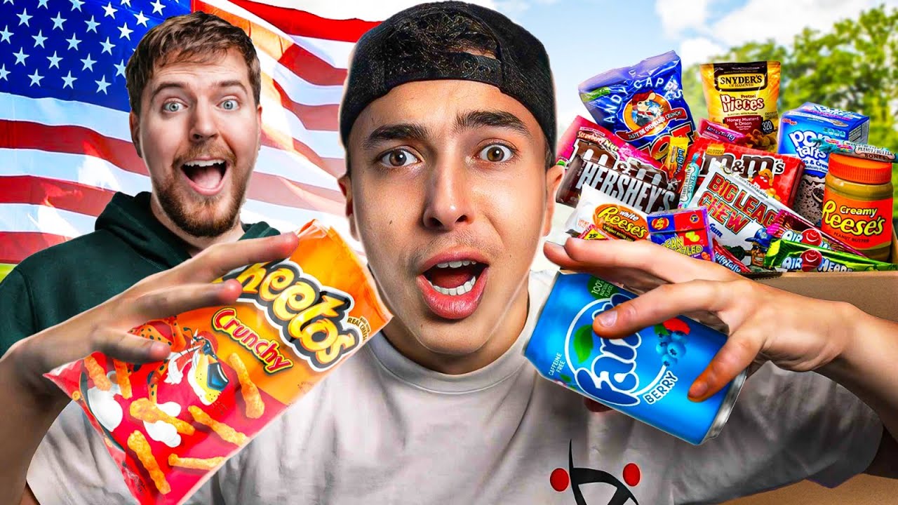 UN ARABE QUI DÉCOUVRE DES PRODUITS AMÉRICAIN !