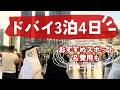 初ドバイ一人旅vlog🇦🇪かかった費用＆観光・ドバイフレームなどおすすめ紹介