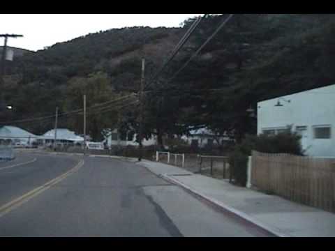 Driving through the town of Bisbee, Arizona located in the Mule Mountains Cochise County including the mule pass tunnel.