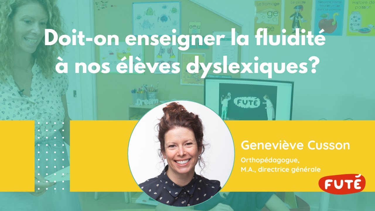 Q&R : Doit-on enseigner la fluidité à nos élèves dyslexiques?