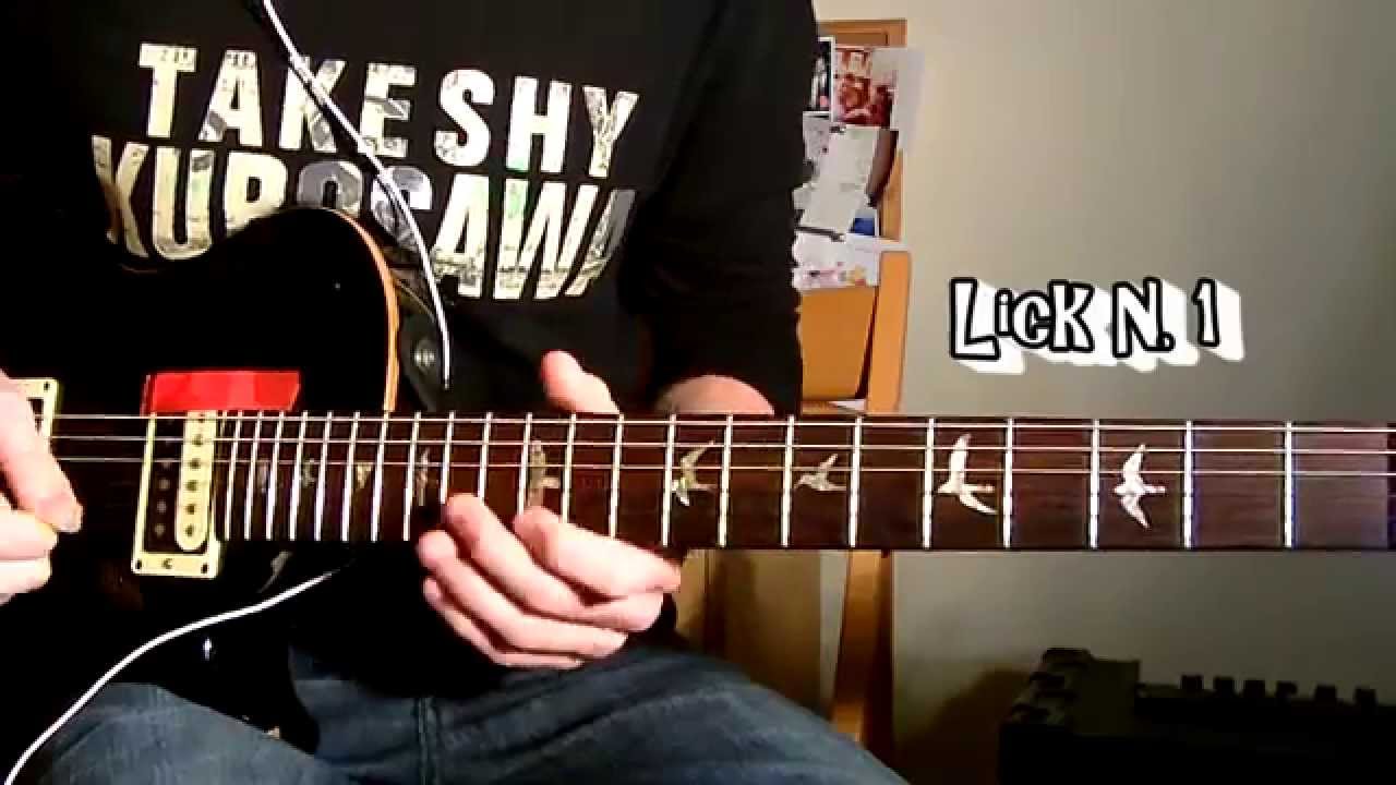 Chromatic Guitar Licks Crazy Guitar Lesson Advanced Guitar Licks