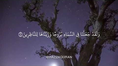 تلاوة اكثر من رائعة  القارئ هزاع البلوشي  الفيديو يصلح حالة واتس اب  🥰