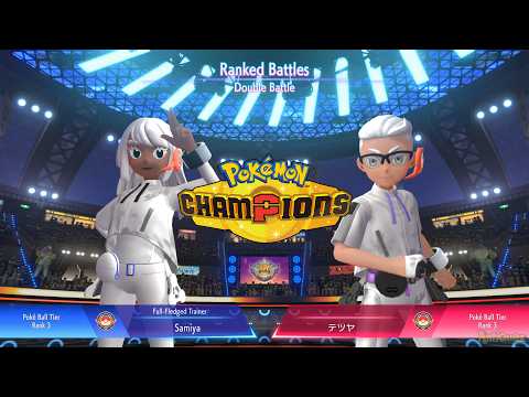 16. Pokémon Champions [Ranked Double Battle] [Season M-2] [Poké Ball Tier] [Rank 3] [#16]