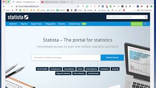 Statista: Super quick intro