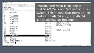 SVI on a Cisco switch - down / down or down / up - QUICK FIX