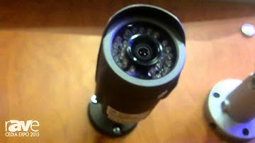 CEDIA 2015: Channel Vision Displays Its New 4 Megapixel IP Camera, with IR LEDs for Nightvision