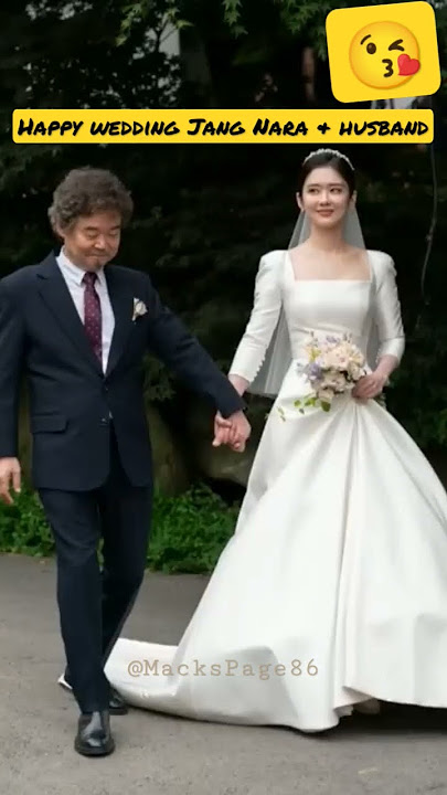 Jang nara’s wedding #shorts #wedding #fyp