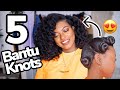I Tried 5 Bantu Knots and I am SHOOK!! YES ONLY 5 FRENNNN