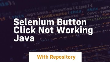 selenium button click not working java