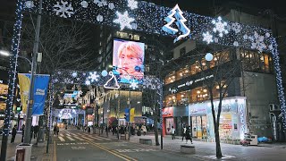 [4K] Seoul Christmas Lights Wa…