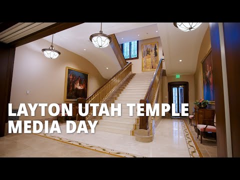 Layton Utah Temple Media Day
