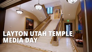 Layton Utah Temple Media Day