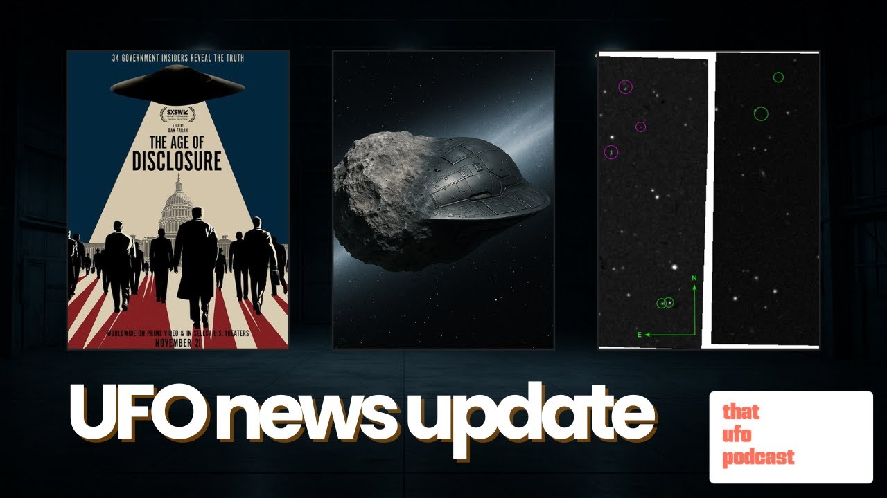 Flashes in the Sky: Science, 3I/Atlas, and the UFO Elevator