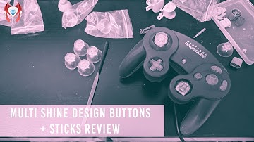 Review: Multi Shine Design Clear Buttons + Sticks