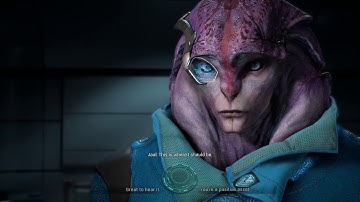 Mass Effect: Andromeda - Tempest: Jaal Ama Darav (Armory) Family, Purpose Dialogue Tree PS4