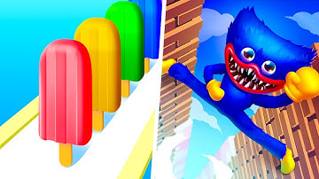 ⭐Level Up Stretch Legs Jump King, Popsicle Stack - Satisfying Mobile Walkthrough Game (Android,iOS)