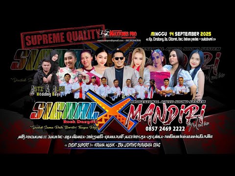LIVE STREAMING MANDIRI MUSIC feat SIGNAL ROCK DANGDUT WEDD ASTI \u0026 ALAN - SUKABUMI - 14 SEP 2025