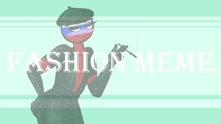 Fashion meme countryhumans👗🎩