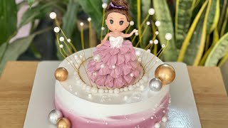 How to make simple, super beautiful doll cakes for girls