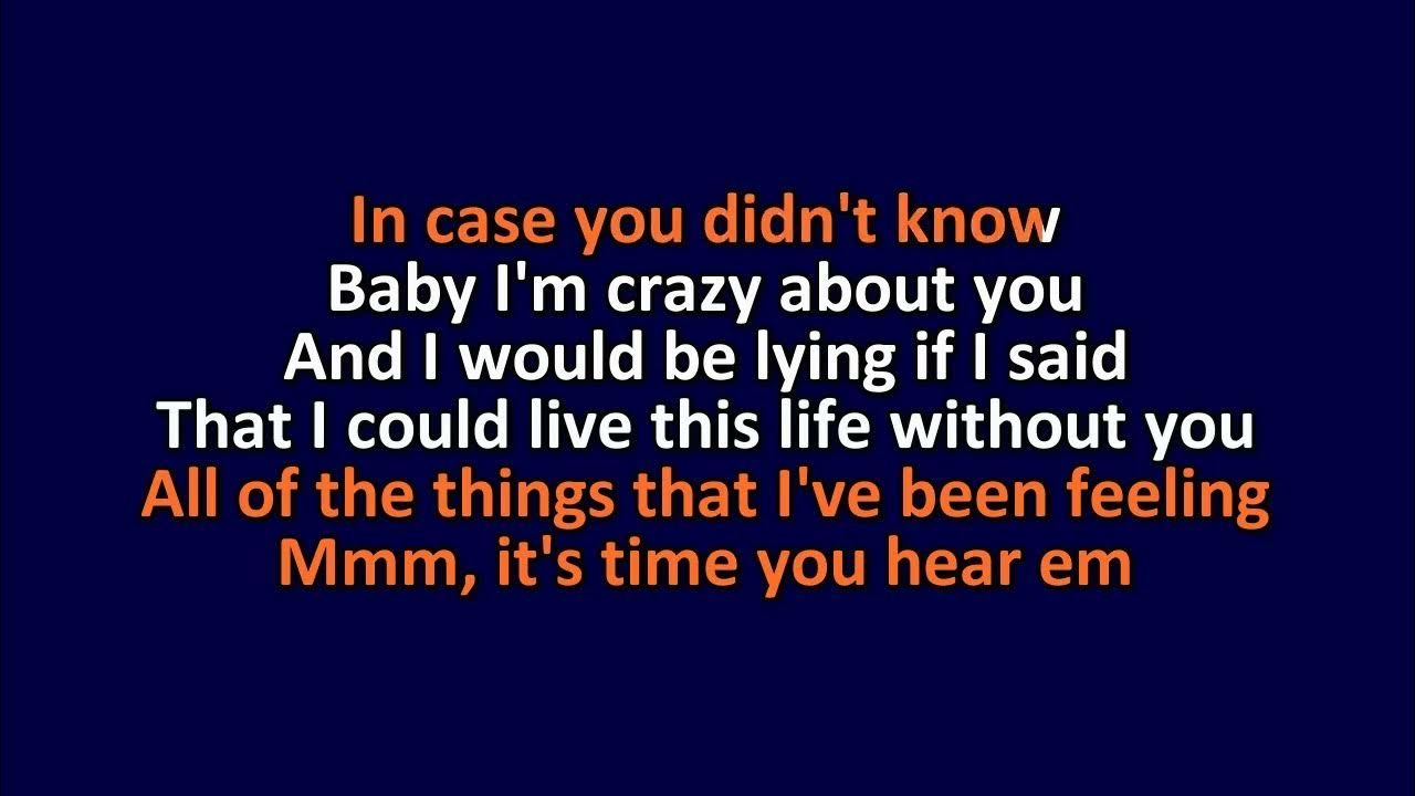 In Case You Didn't Know Boyce Avenue Chords Boyce Avenue - In Case You Didn’t Know - Karaoke Instrumental Lyrics