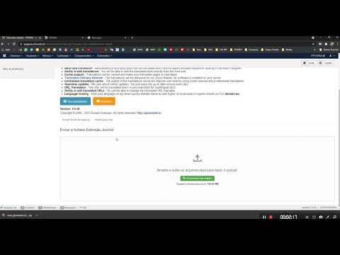 8 - Instalando o plugin Gtranslater Joomla Portal Padrão