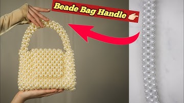 DIY Beaded Bag Handle Tutorial | Easy Step by Step