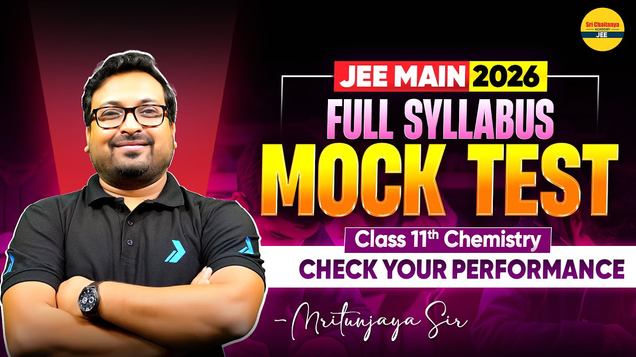 📊 Full Syllabus Chemistry Mock Test JEE Main 2026 | Class 11 ...