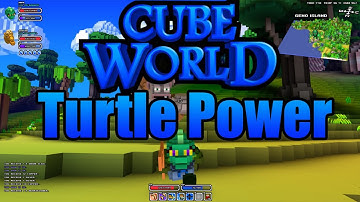 Turtle Power - Easy XP and Spirit Cube (Cube World)