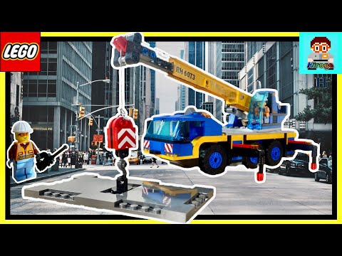 コレは素晴らしい！】レゴシティクレーン車 60324 LEGO City crane car