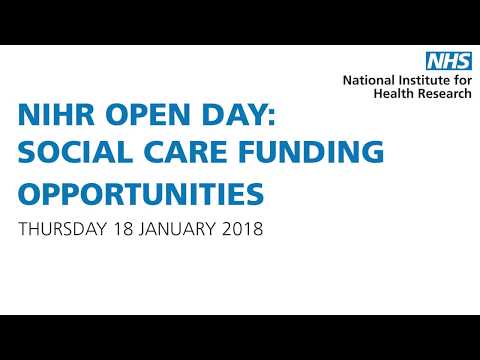 NIHR Central Commissioning Facility - Ben Morgan