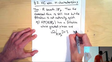 Topological Hochschild homology in arithmetic geometry (Matthew Morrow) 2-5